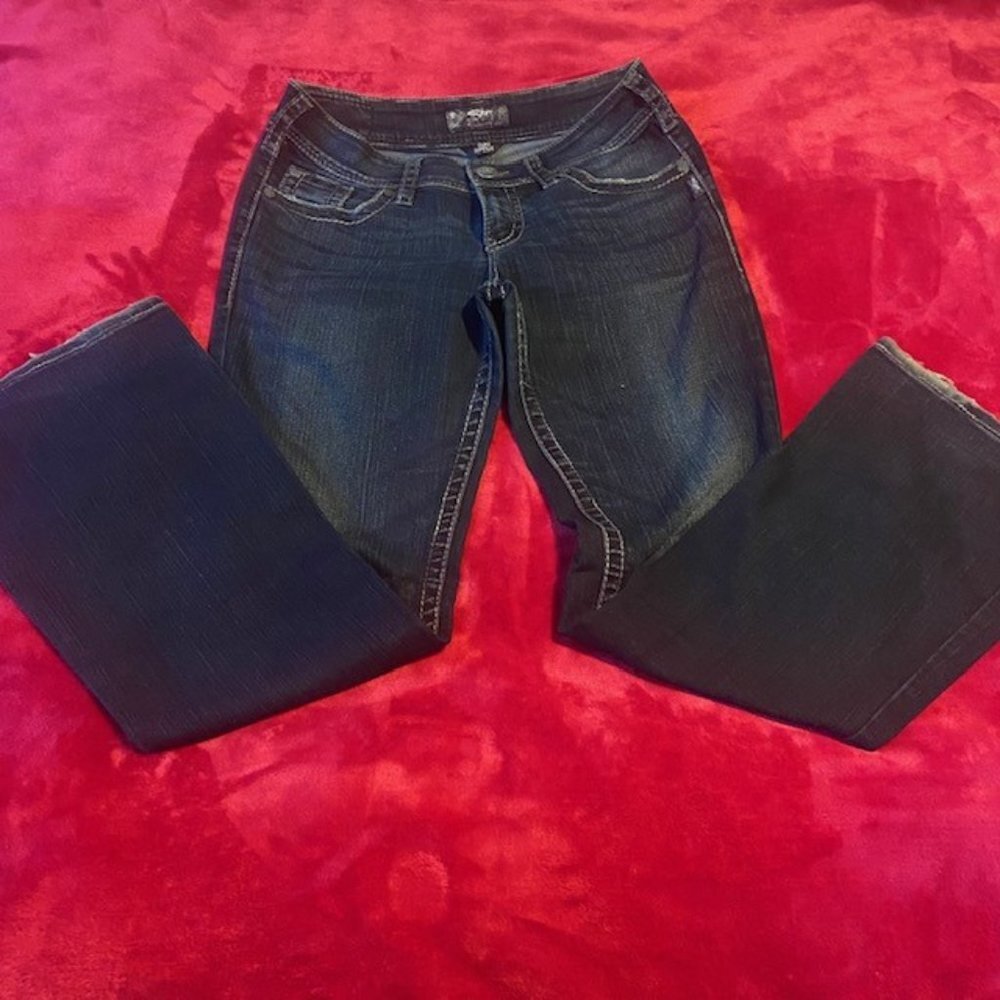 Women's Silver Boot cut jeans